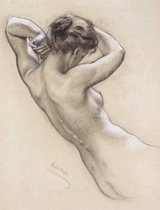 Étude pour une nymphe de l