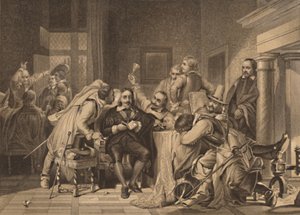 Charles Ier dans la salle de garde, 1886