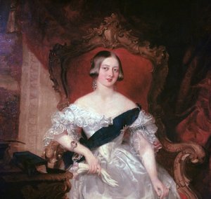 Portrait de la reine Victoria, 1841 - Herbert Luther Smith