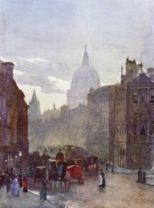 Depuis la gare de Cannon Street - Herbert Menzies (after) Marshall