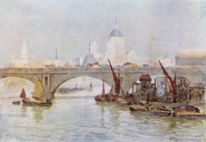 Extrémité sud du pont de Waterloo - Herbert Menzies (after) Marshall