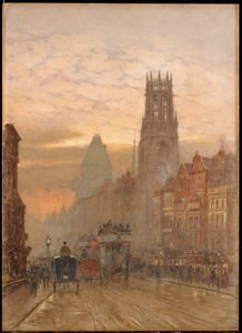 Fleet Street près de Temple Bar - Herbert Menzies Marshall