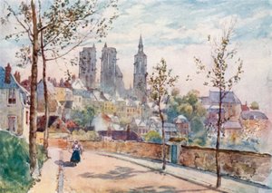Laon depuis les boulevards - Herbert Menzies Marshall
