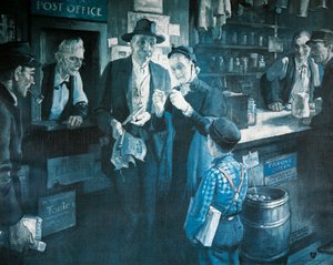 Le fournisseur de spectacles à la fin des années 1800, publicité pour l