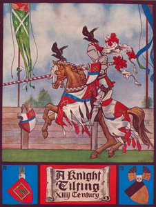 Un chevalier en joute, vers 1926