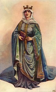 Une reine anglo-saxonne, 1924 - Herbert Norris