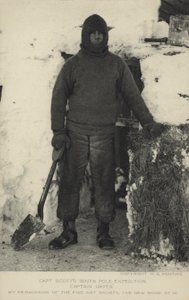 Expédition du capitaine Scott au pôle Sud. Capitaine Oates - Herbert Ponting