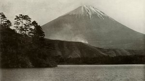 Fuji depuis Nishi-No-Umi, 1910