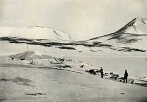 Meares et Demetri à Discovery Hut, 4 novembre 1911, 1913