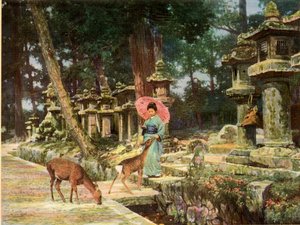 Nara, le cœur du vieux Japon, 1910