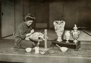 Peinture de poterie pour l