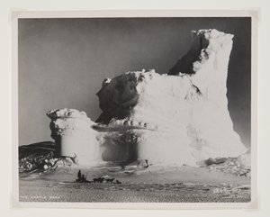 Le château de glace - Herbert Ponting
