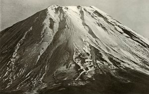 Le sommet du Fuji, 1910