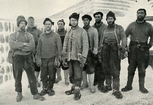 Le Dépôt et les Partis Occidentaux à leur retour au Cap Evans, 13 avril 1911, 1913