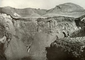 Le Cratère Sacré du Fuji-San, 1910 - Herbert Ponting
