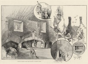 La grande cuisine de viande du cardinal Wolsey à Hampton Court