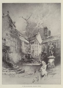 Dans la cour, Hoghton Tower