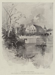 Kranichstein, près de Darmstadt, où le Grand-Duc et la Grande-Duchesse de Hesse passent leur lune de miel - Herbert Railton