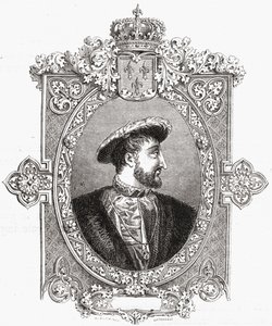 François Ier, gravé par Pannemaker-Ligny, de 