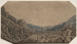 Vallée enclavée - Hercules Seghers