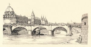 Travaux sur le vieux Pont Notre-Dame, 1913-1915