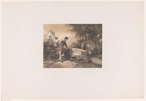 Deux couples dans un parc