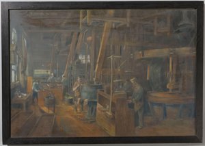 Une fabrique de vernis sur la Zaan