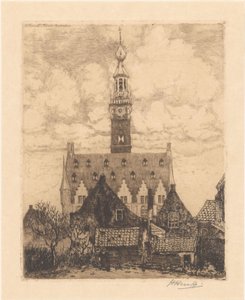Hôtel de ville à Veere