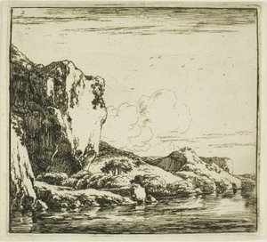 Paysage rocheux - Herman Naijwincx