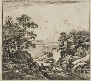 La Cascade, de la série Paysages - Herman Naijwincx