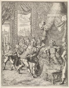 Vasco da Gama en audience avec le roi de Calcutta - Herman Padtbrugge