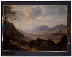 Un vaste paysage rhénan - Herman the Younger Saftleven