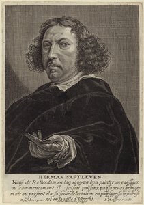Portrait de Herman Saftleven le Jeune - Herman the Younger Saftleven