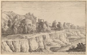 Église de San Adrian sur la Via Flaminia - Herman van Swanevelt