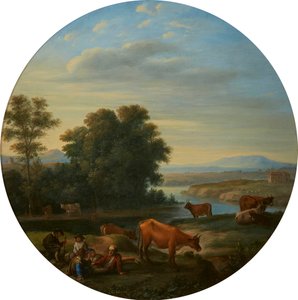 Paysage fluvial à l
