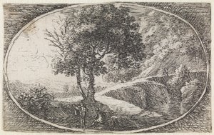 Paysage (n° 11 de la série : *variae campestrum fantasiae*) - Herman van Swanevelt