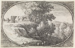 Paysage (n° 12 de la série : *variae campestrum fantasiae*) - Herman van Swanevelt