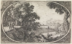 Paysage (n° 24 de la série : *variae campestrum fantasiae*) - Herman van Swanevelt