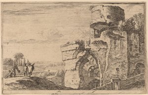 Ruines sur la colline Palatine