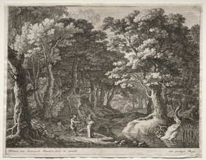 Les pénitents : La tentation de Saint Antoine - Herman van Swanevelt