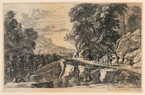 Les Deux Cavaliers - Herman van Swanevelt