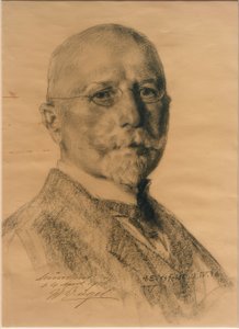 Portrait de Heinrich von Zügel - Hermann Eissfeldt