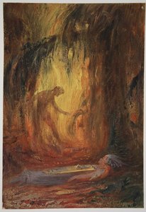Réveil de Brünnhilde, 1906 - Hermann Hendrich
