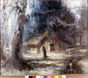 La maison des Ondines. Décor pour l