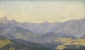 Vallée de montagne en Oberbayern, 1829 - Hermann Kauffmann