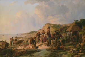 Le Retour du Pêcheur à Probsteier, 1837