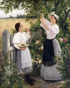 Les cueilleurs de cerises, 1894 - Hermann Seeger