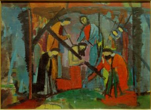 Portement de croix II - Hermann Stenner