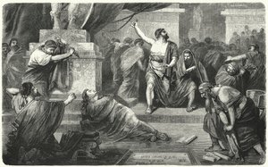 Brutus sur le corps de Jules César, 44 av. J.-C. - Hermann Vogel