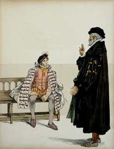 Henri IV (1553-1610) devant son professeur La Gaucherie - Hermann Vogel